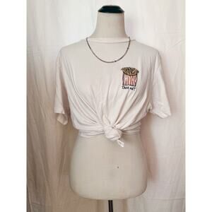 URBAN OUTFITTERS white embroidered